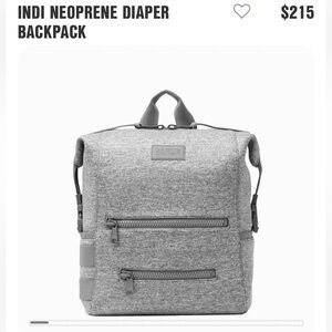 Dagne Dover Indi Neoprene Diaper Backpack - Large